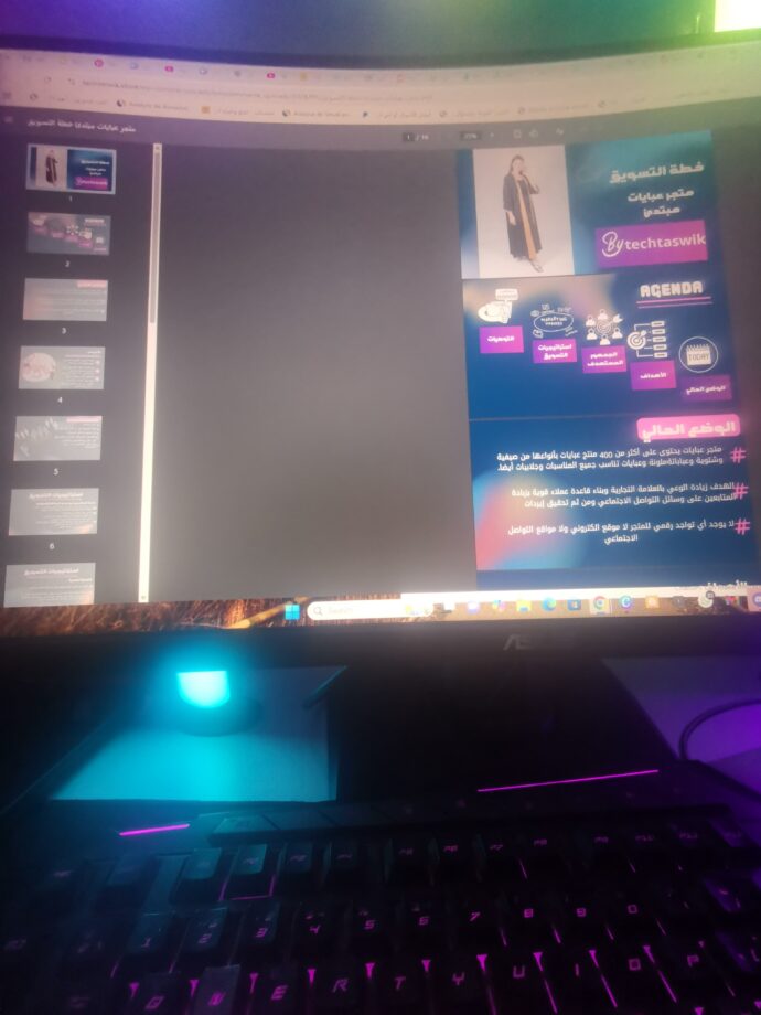 صورة توضيحية لملفات دليل تسويق مشروع العبايات الرقمية التي تحتوي على خطة تسويقية، أبحاث السوق، ونصائح تسويقية عملية تساعد في نجاح مشروع العبايات. مناسبة للاستخدام في صفحة المنتج لشرح محتوى الملفات المتوفرة.