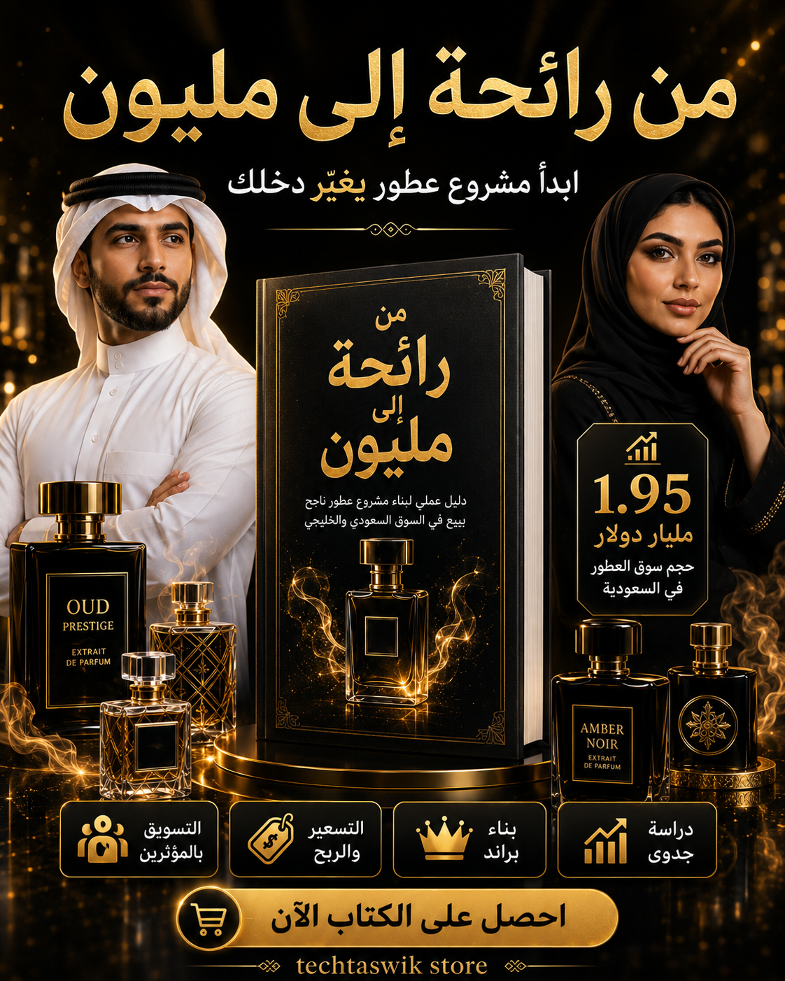 نحو مليون ريال من بيع العطور خريطة بناء براند عطور يبيع في السوق السعودي والخليجي - الصورة 4