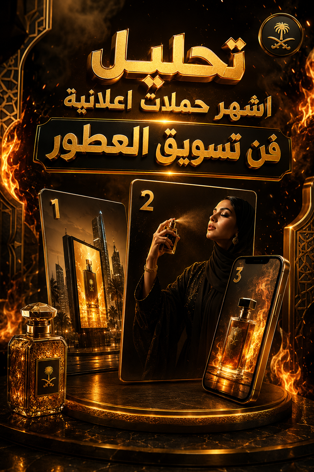 تحليل اشهر حملات اعلانية فن تسويق العطور