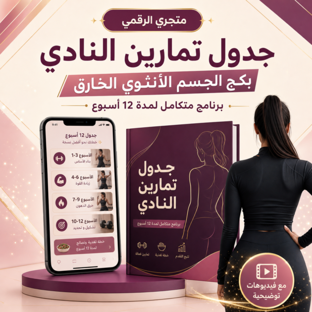 جدول تمارين النادي | بكج الجسم الأنثوي الخارق