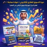 دورة التسويق العقاري الالكتروني مع شهادة مجانية