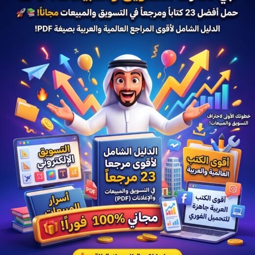 أفضل كتب التسويق والتسويق الإلكتروني والمبيعات PDF (الدليل المرجعي الشامل)